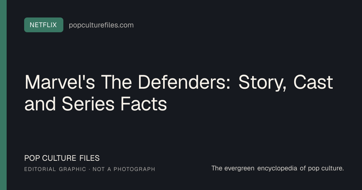 Editorial graphic for: Marvel's The Defenders: Story, Cast and Series Facts
