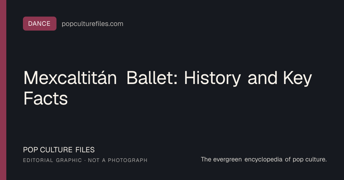 Editorial graphic for: Mexcaltitán Ballet: History and Key Facts