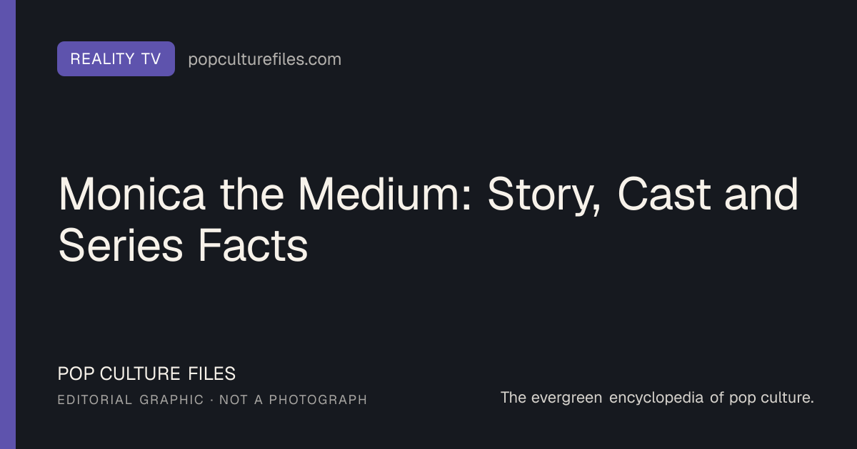Editorial graphic for: Monica the Medium: Story, Cast and Series Facts