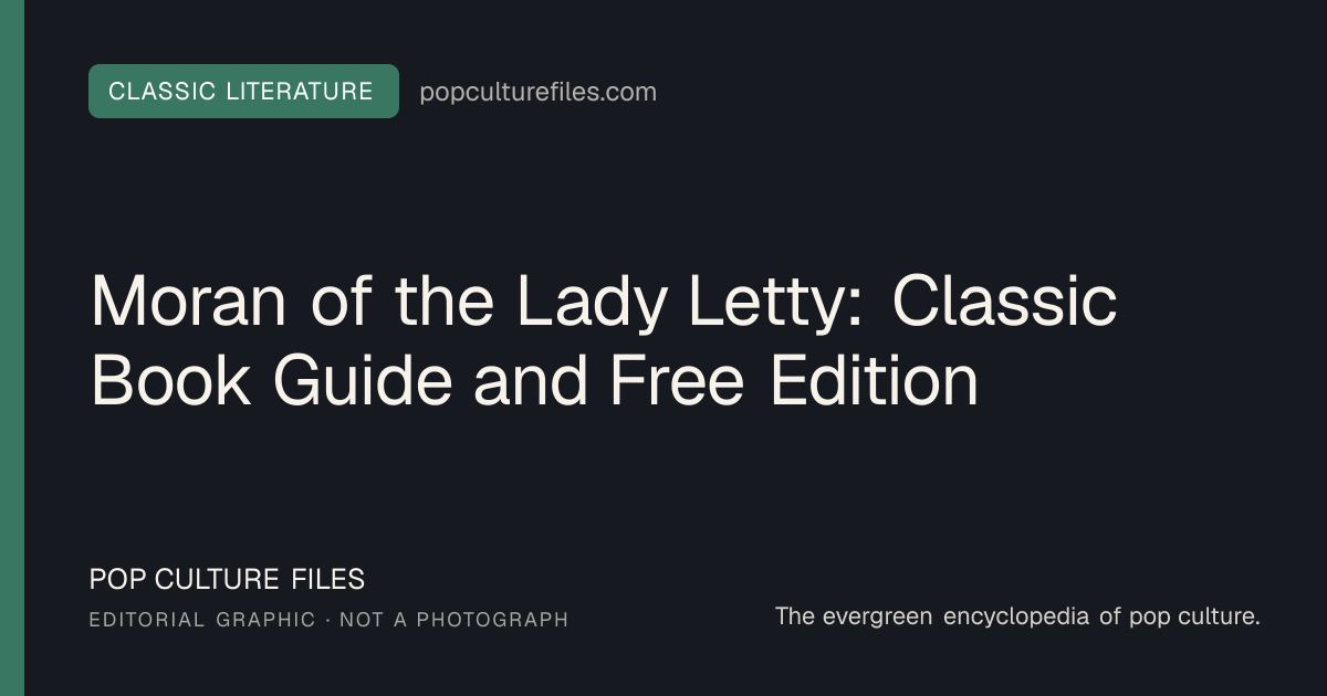 Editorial graphic for: Moran of the Lady Letty: Classic Book Guide and Free Edition