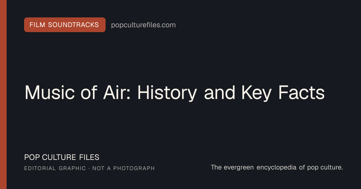Editorial graphic for: Music of Air: History and Key Facts