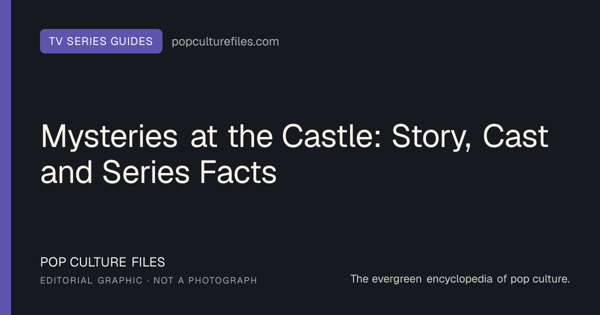 Editorial graphic for: Mysteries at the Castle: Story, Cast and Series Facts