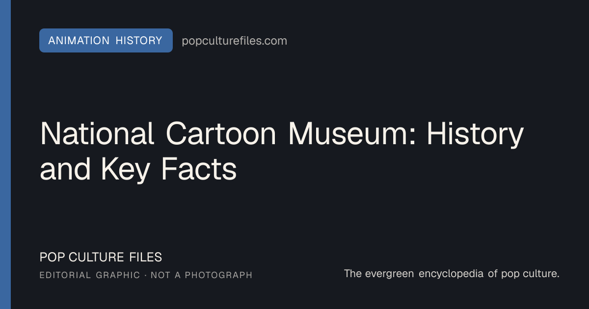 Editorial graphic for: National Cartoon Museum: History and Key Facts