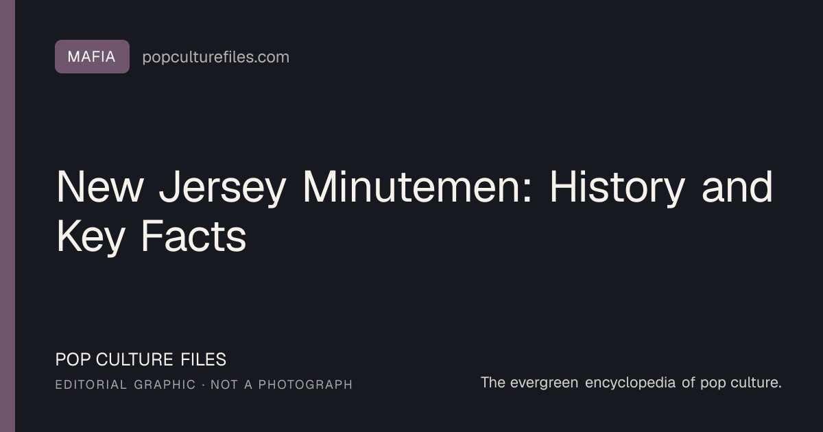 Editorial graphic for: New Jersey Minutemen: History and Key Facts