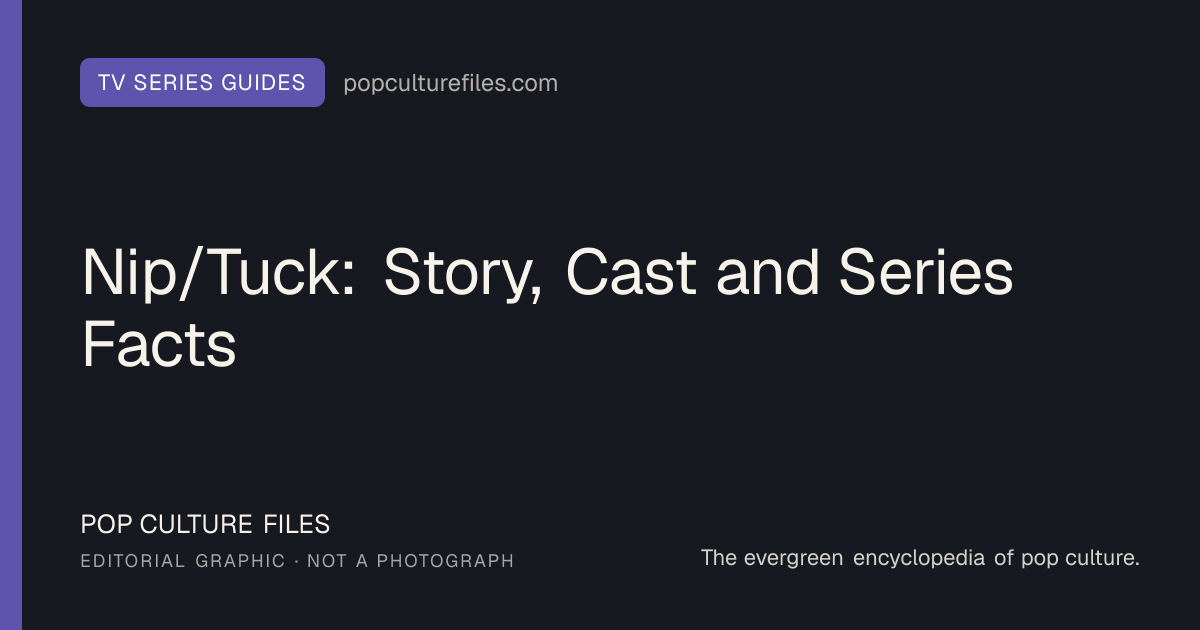 Editorial graphic for: Nip/Tuck: Story, Cast and Series Facts