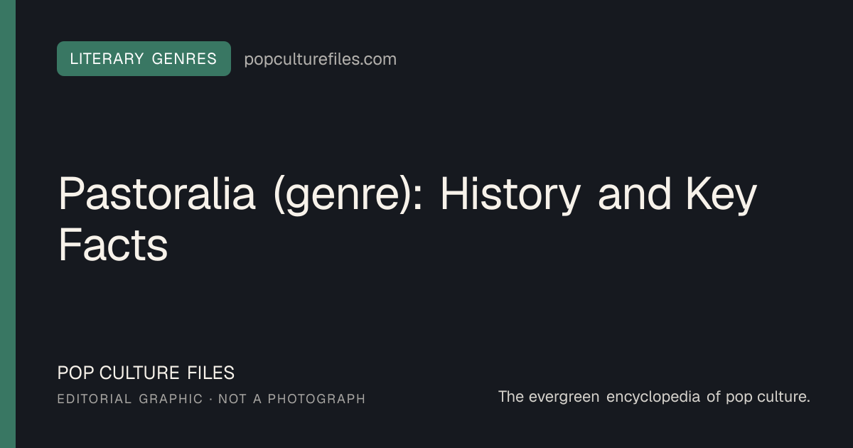 Editorial graphic for: Pastoralia (genre): History and Key Facts