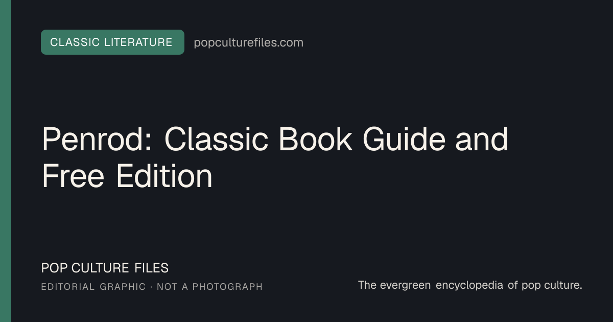 Editorial graphic for: Penrod: Classic Book Guide and Free Edition