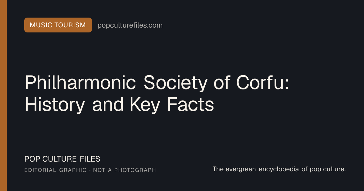 Editorial graphic for: Philharmonic Society of Corfu: History and Key Facts