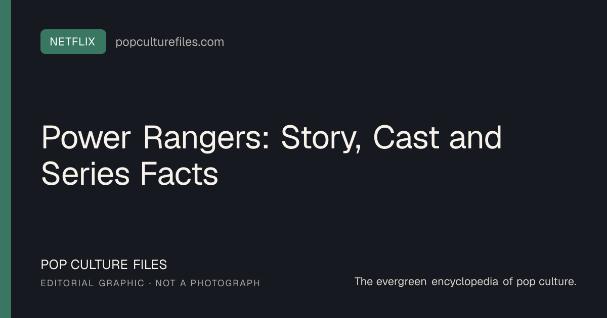 Editorial graphic for: Power Rangers: Story, Cast and Series Facts