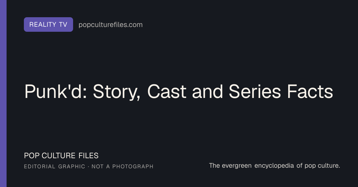 Editorial graphic for: Punk'd: Story, Cast and Series Facts