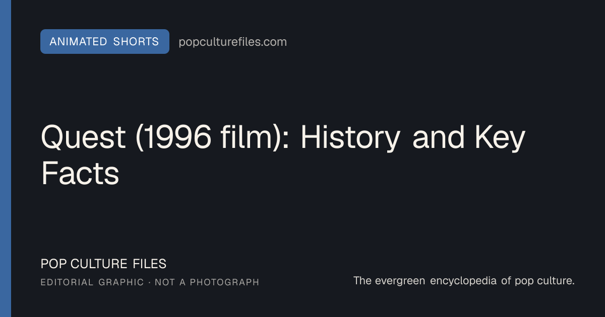 Editorial graphic for: Quest (1996 film): History and Key Facts
