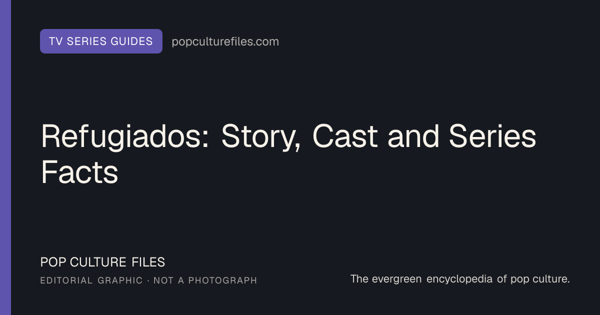 Editorial graphic for: Refugiados: Story, Cast and Series Facts