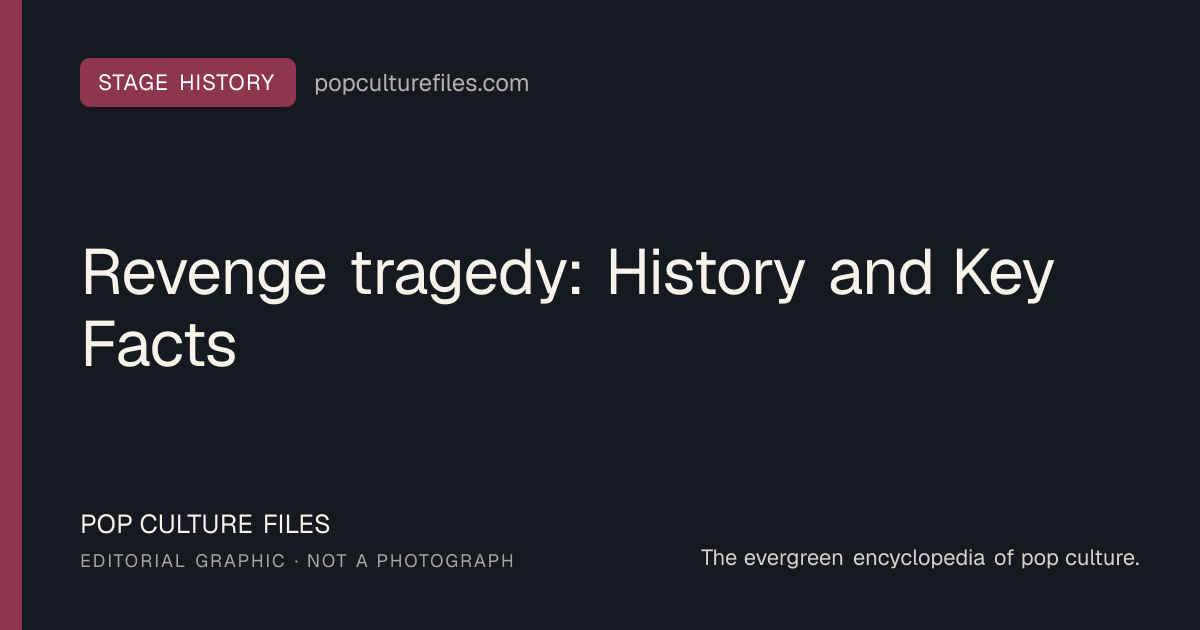 Editorial graphic for: Revenge tragedy: History and Key Facts