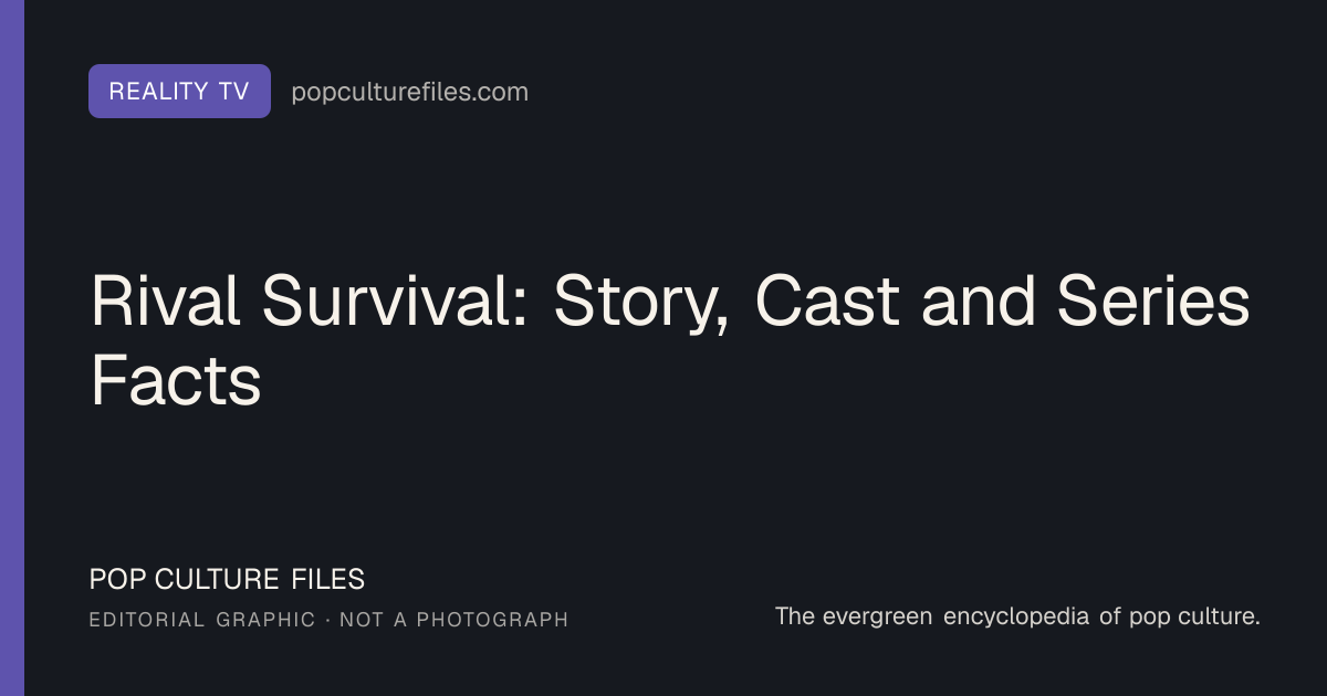 Editorial graphic for: Rival Survival: Story, Cast and Series Facts