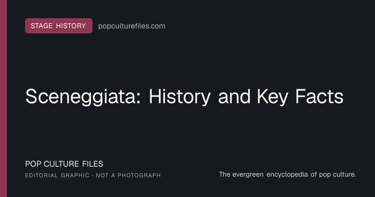 Editorial graphic for: Sceneggiata: History and Key Facts