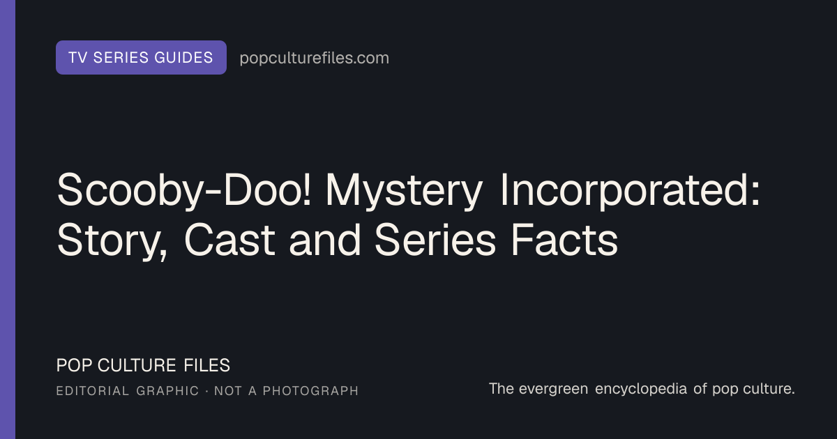 Editorial graphic for: Scooby-Doo! Mystery Incorporated: Story, Cast and Series Facts