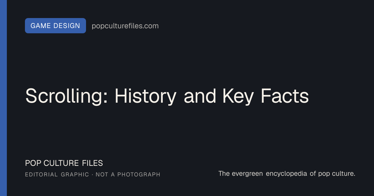 Editorial graphic for: Scrolling: History and Key Facts