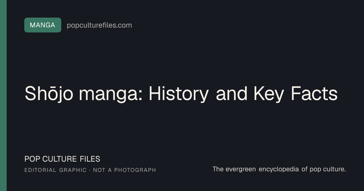Editorial graphic for: Shōjo manga: History and Key Facts