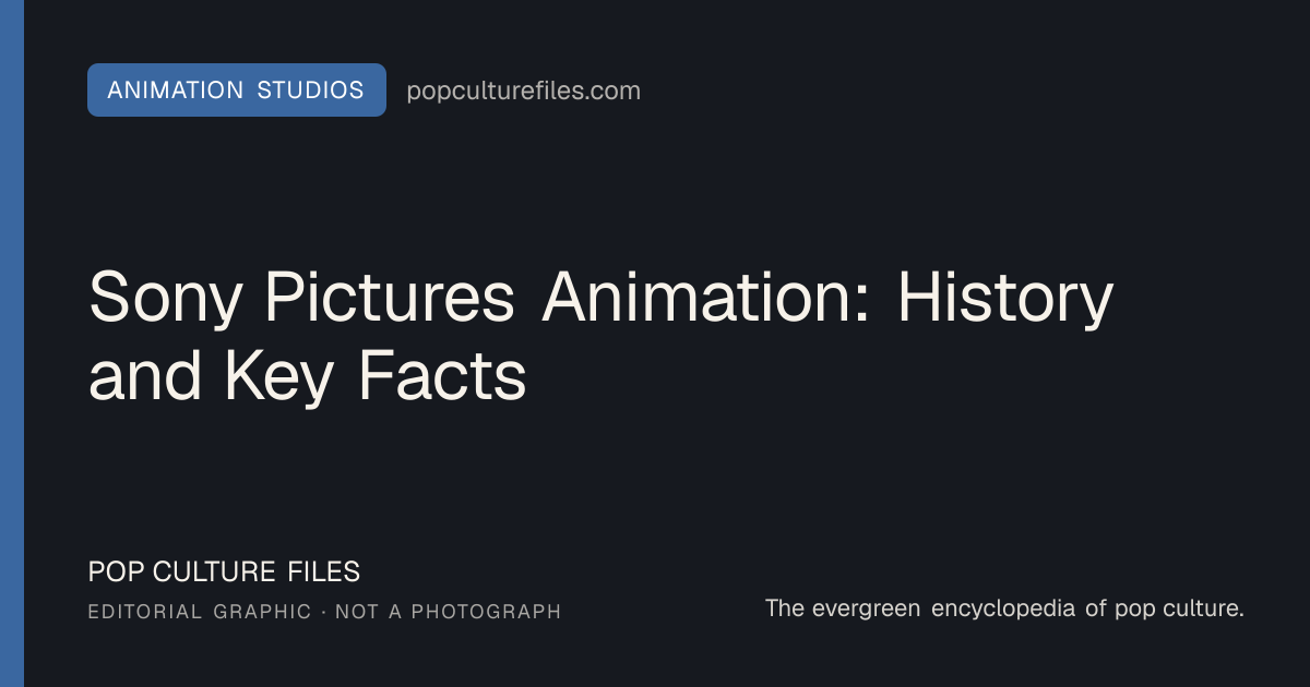 Editorial graphic for: Sony Pictures Animation: History and Key Facts