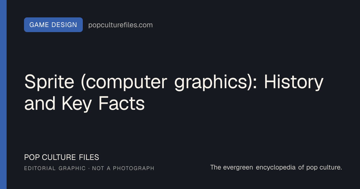 Editorial graphic for: Sprite (computer graphics): History and Key Facts