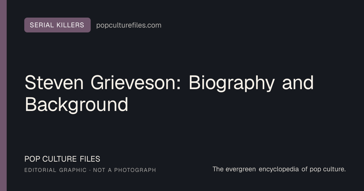 Editorial graphic for: Steven Grieveson: Biography and Background