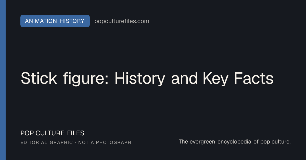 Editorial graphic for: Stick figure: History and Key Facts