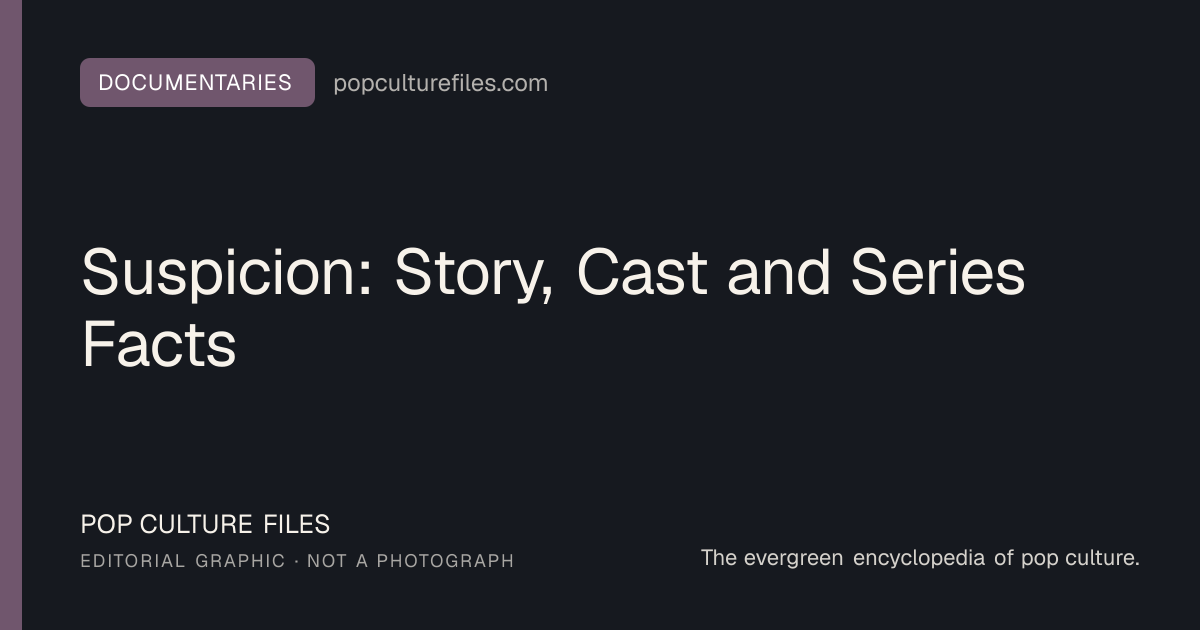 Editorial graphic for: Suspicion: Story, Cast and Series Facts