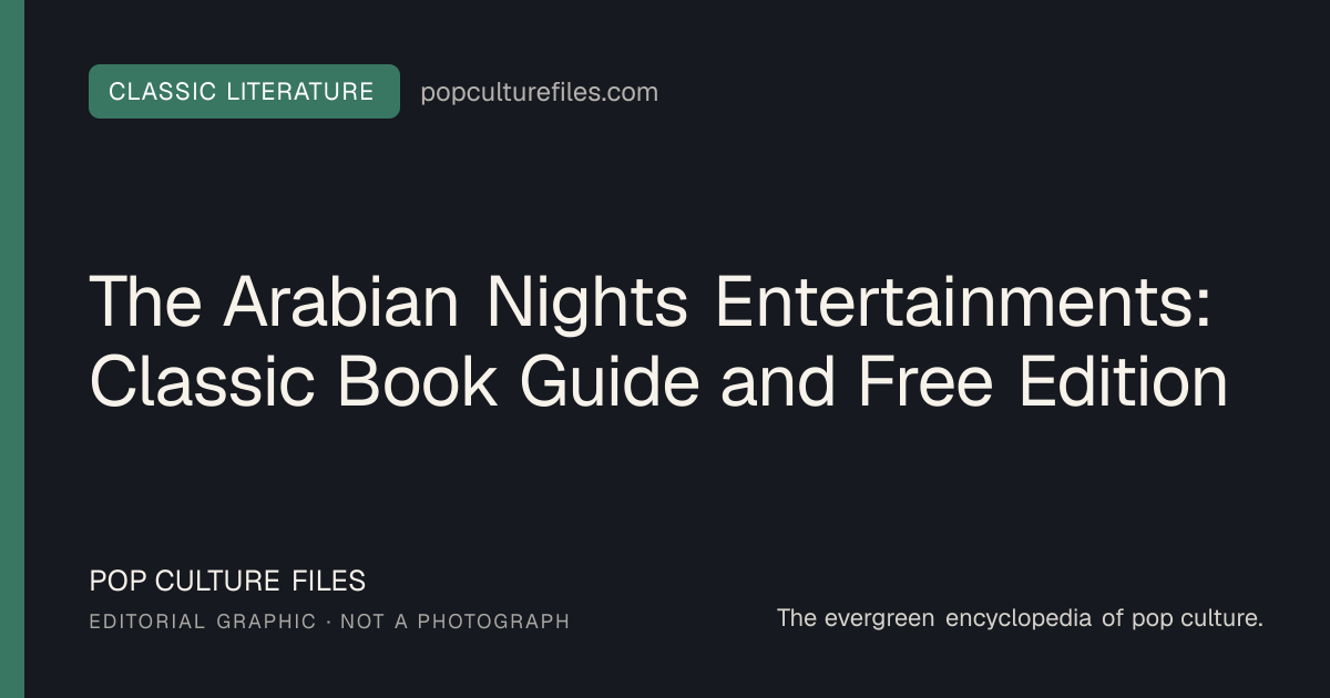 Editorial graphic for: The Arabian Nights Entertainments: Classic Book Guide and Free Edition