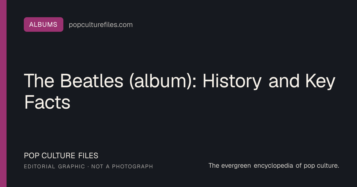 Editorial graphic for: The Beatles (album): History and Key Facts