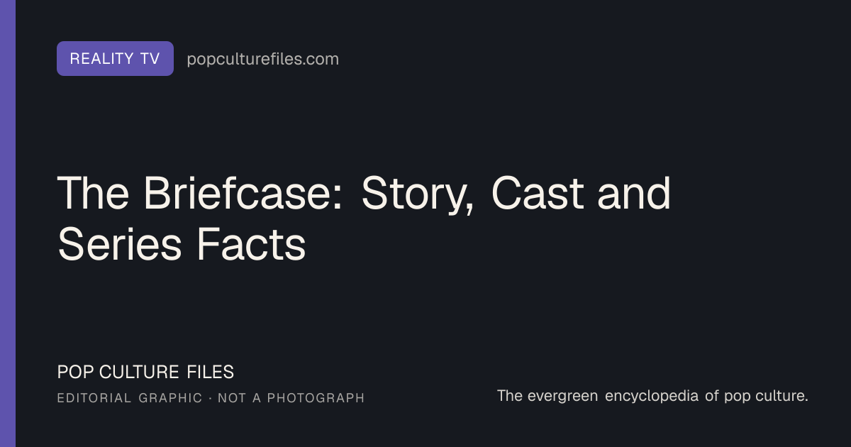 Editorial graphic for: The Briefcase: Story, Cast and Series Facts