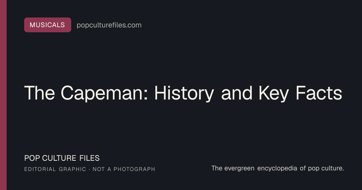 Editorial graphic for: The Capeman: History and Key Facts