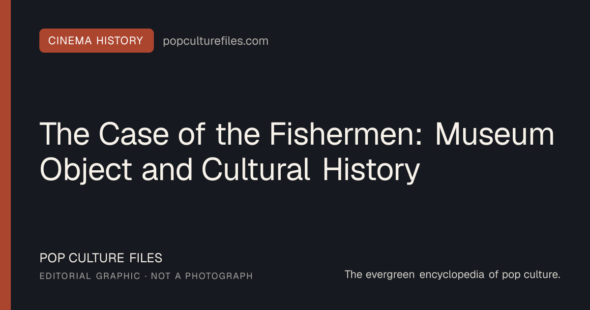 Editorial graphic for: The Case of the Fishermen: Museum Object and Cultural History