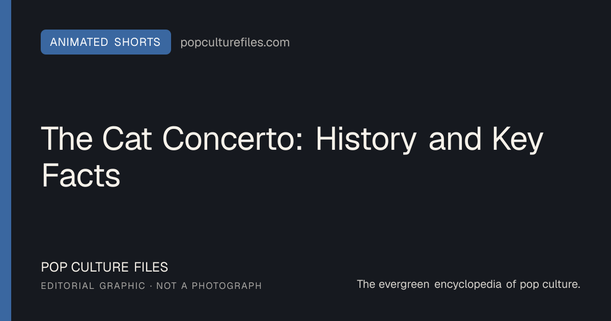 Editorial graphic for: The Cat Concerto: History and Key Facts