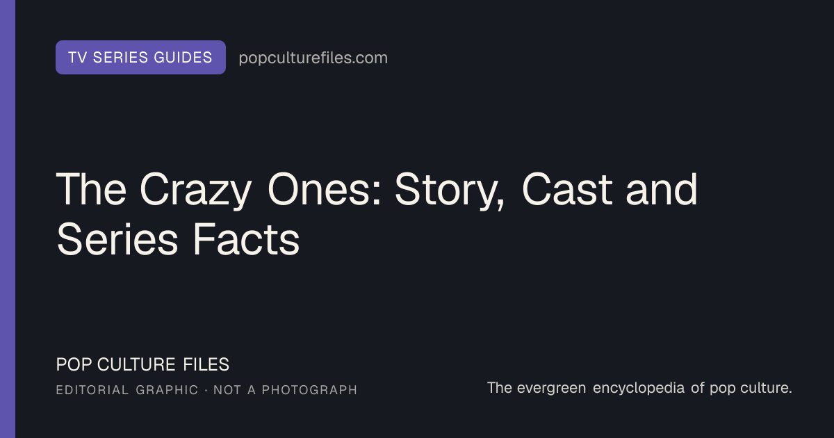 Editorial graphic for: The Crazy Ones: Story, Cast and Series Facts