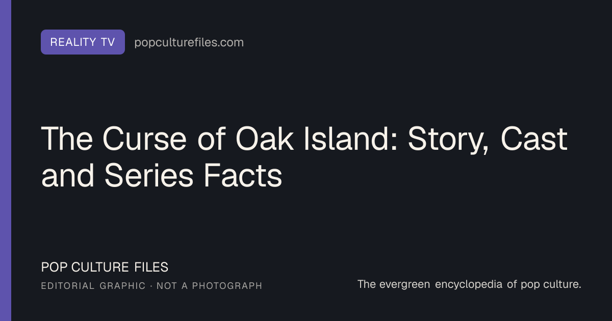 Editorial graphic for: The Curse of Oak Island: Story, Cast and Series Facts
