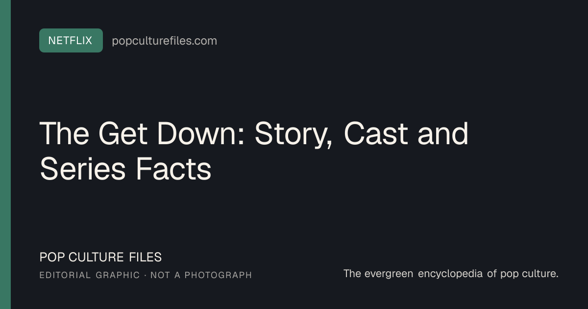 Editorial graphic for: The Get Down: Story, Cast and Series Facts