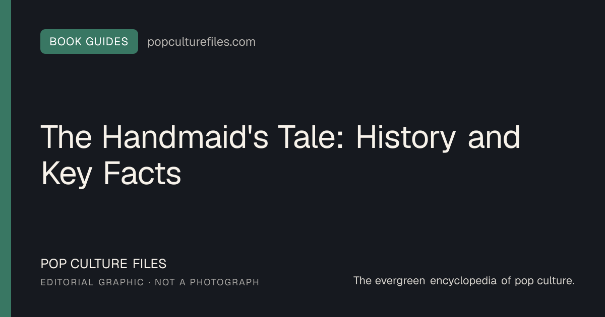 Editorial graphic for: The Handmaid's Tale: History and Key Facts