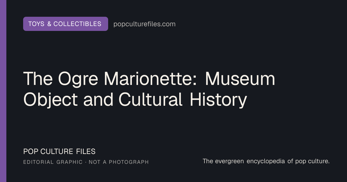 Editorial graphic for: The Ogre Marionette: Museum Object and Cultural History