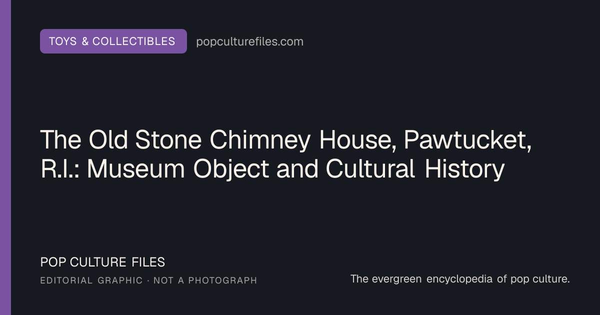 Editorial graphic for: The Old Stone Chimney House, Pawtucket, R.I.: Museum Object and Cultural History