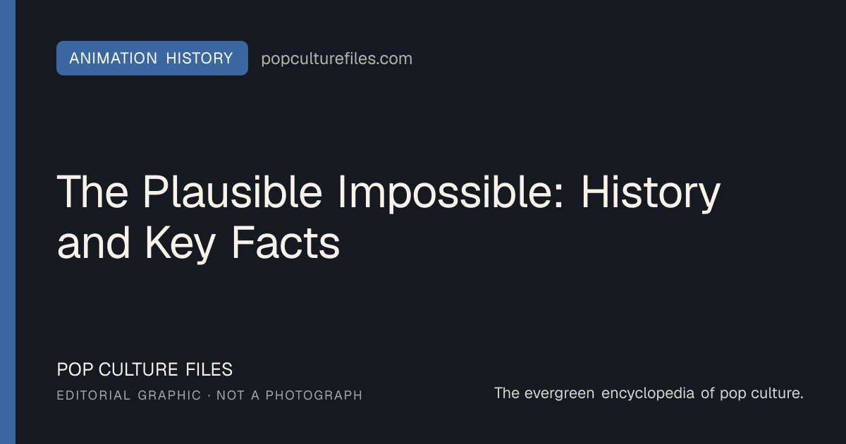 Editorial graphic for: The Plausible Impossible: History and Key Facts