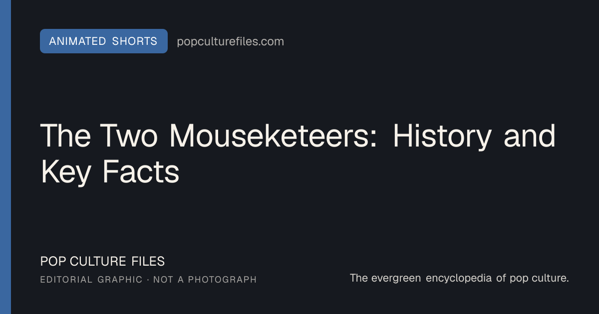Editorial graphic for: The Two Mouseketeers: History and Key Facts