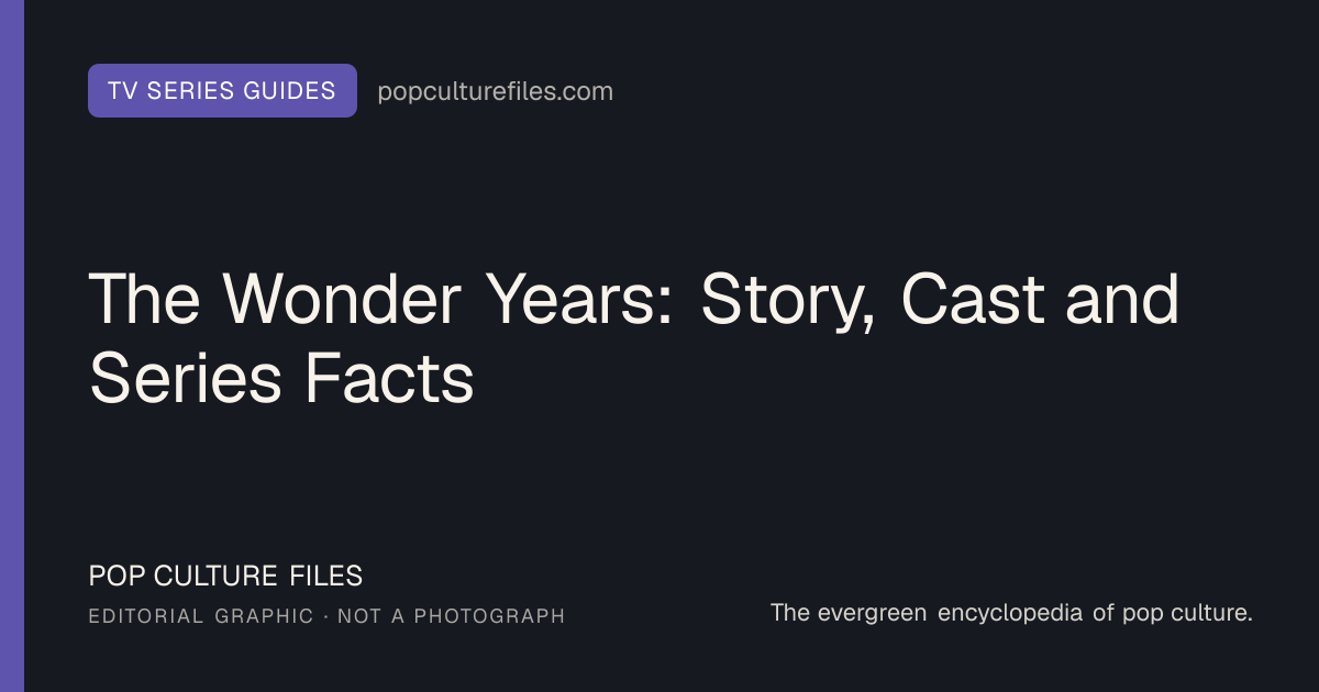 Editorial graphic for: The Wonder Years: Story, Cast and Series Facts