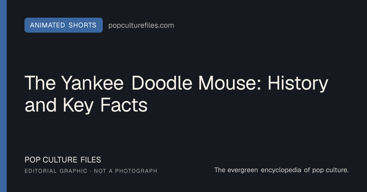 Editorial graphic for: The Yankee Doodle Mouse: History and Key Facts