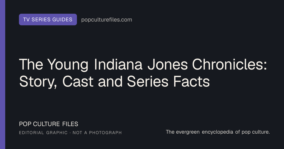 Editorial graphic for: The Young Indiana Jones Chronicles: Story, Cast and Series Facts