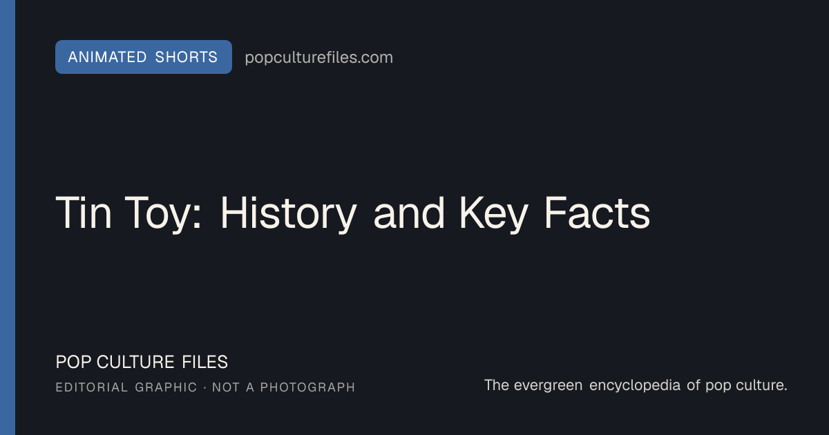 Editorial graphic for: Tin Toy: History and Key Facts