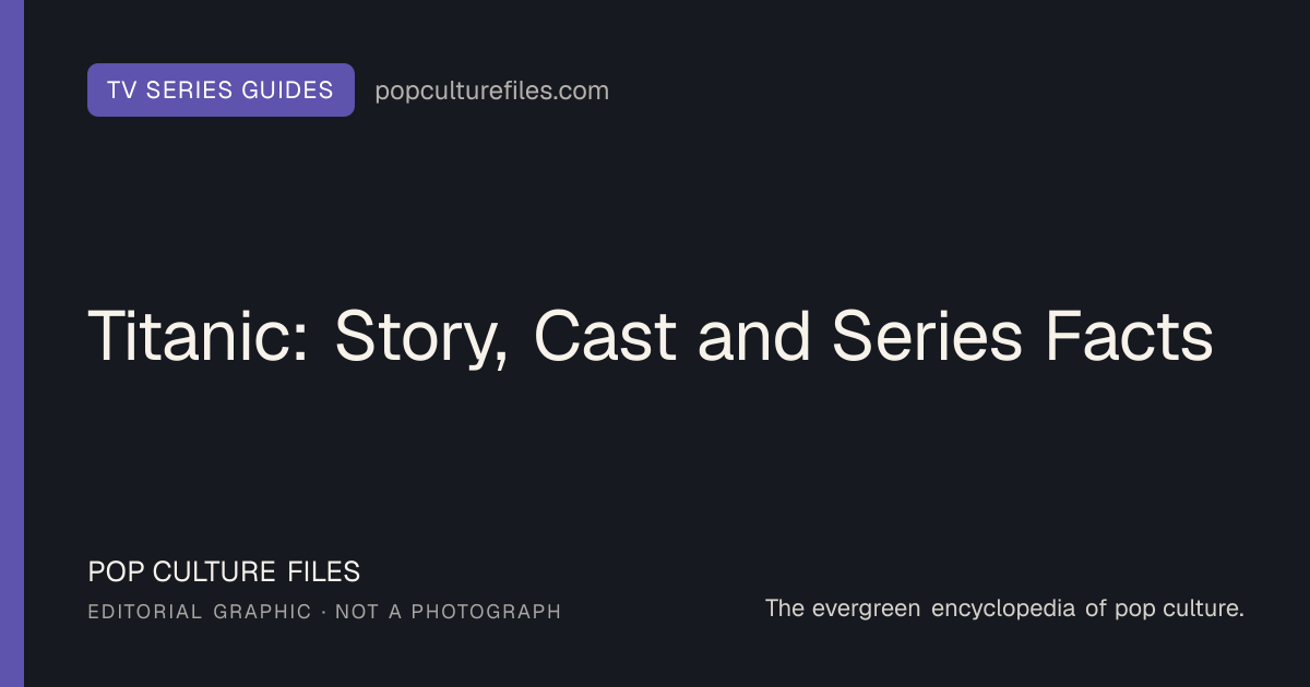Editorial graphic for: Titanic: Story, Cast and Series Facts