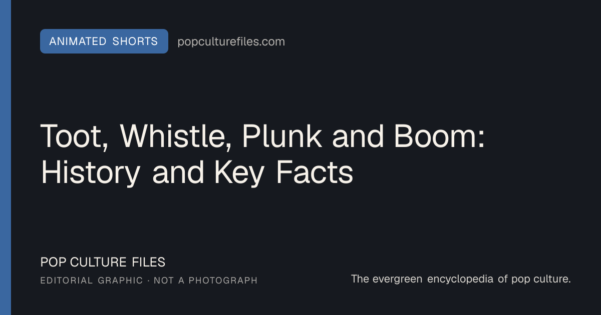 Editorial graphic for: Toot, Whistle, Plunk and Boom: History and Key Facts