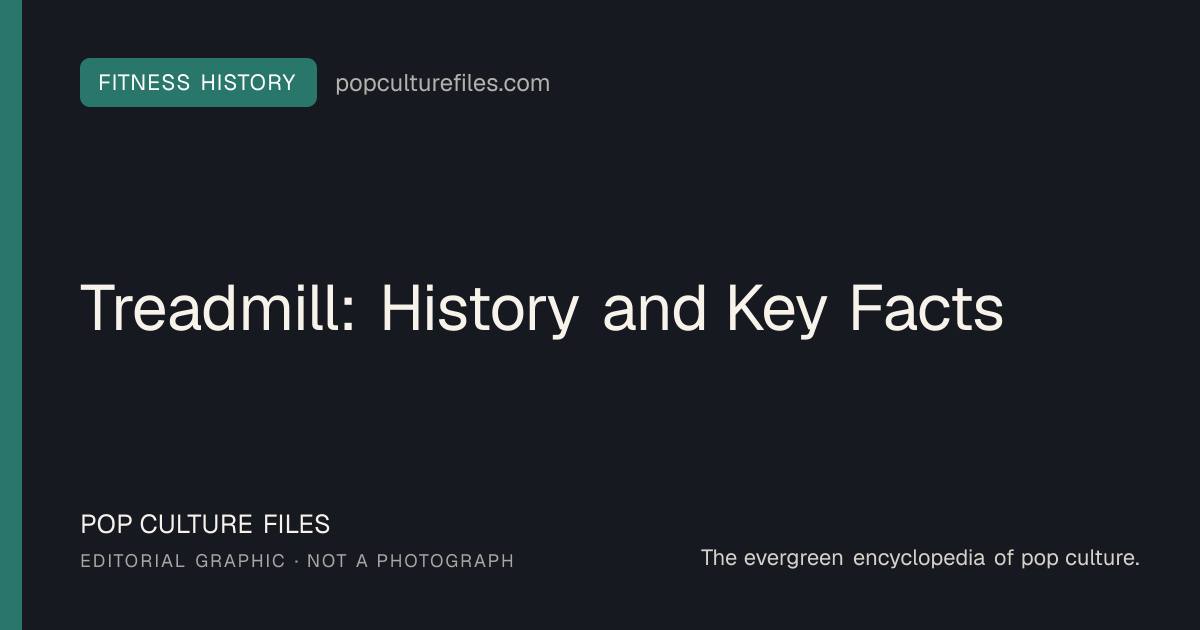 Editorial graphic for: Treadmill: History and Key Facts