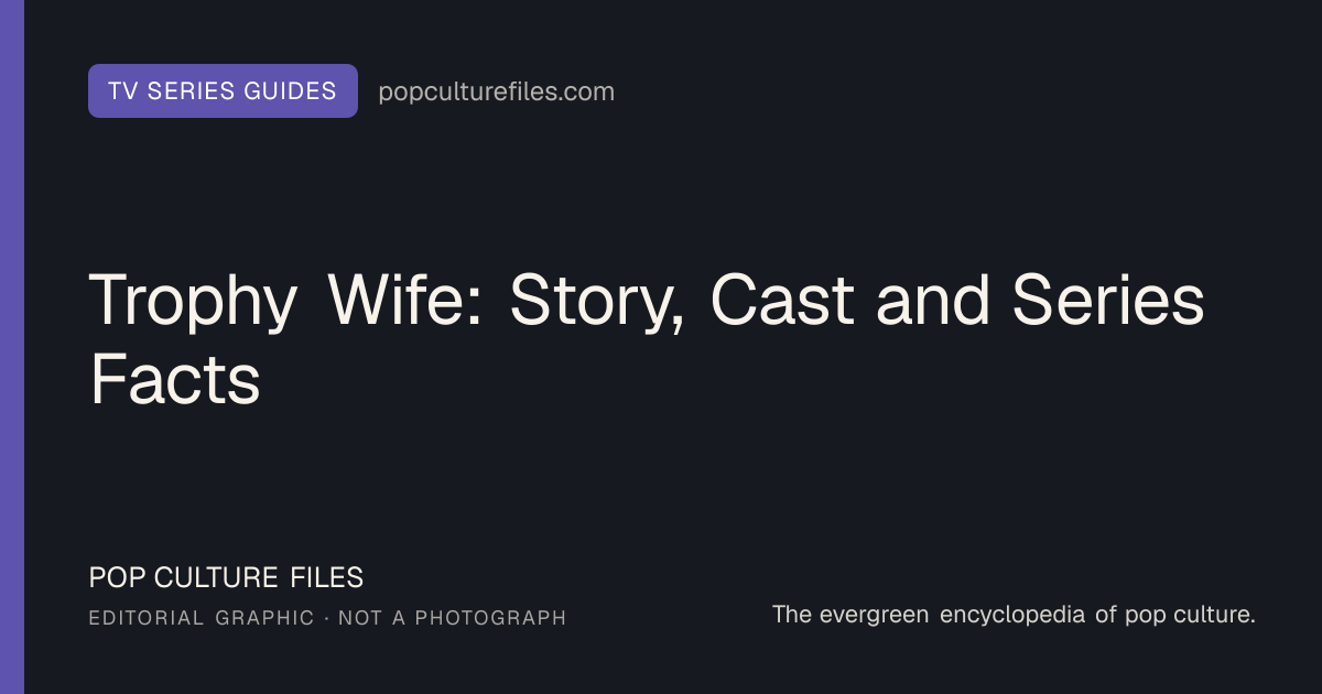 Editorial graphic for: Trophy Wife: Story, Cast and Series Facts
