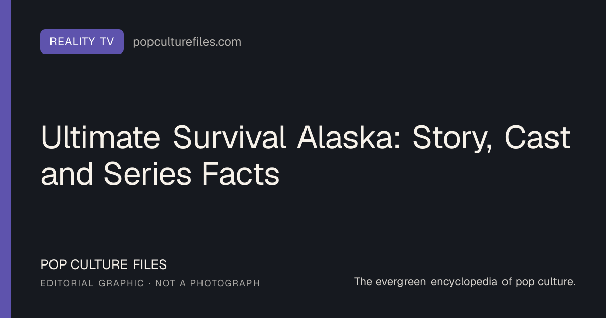 Editorial graphic for: Ultimate Survival Alaska: Story, Cast and Series Facts